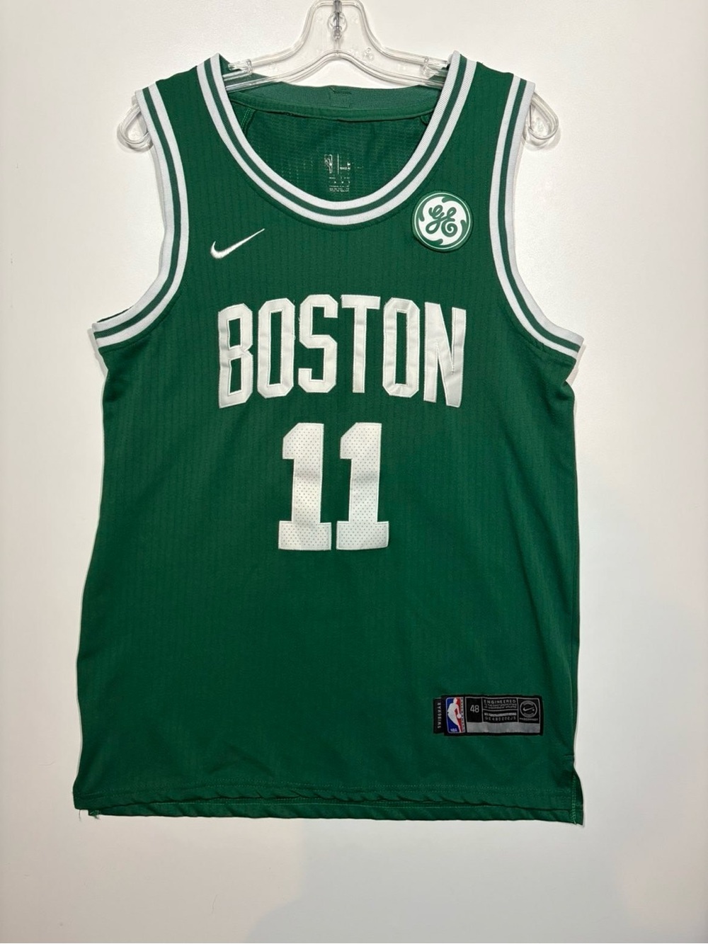 Nike Boston Kyrie Irving Celtics #11 Green Basketball Jersey